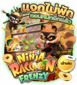 TGS168-แจกแตกไม่พัก ถอนหหนัก ninja raccoon